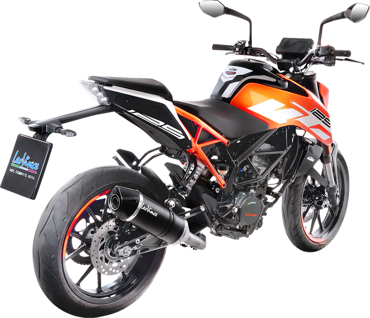 LeoVince LV One Evo Slip-On Muffler - Carbon Fiber