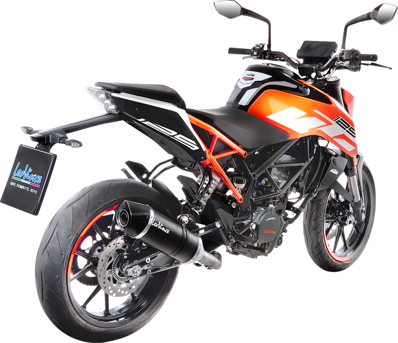 LeoVince LV One Evo Slip-On Muffler - Carbon Fiber