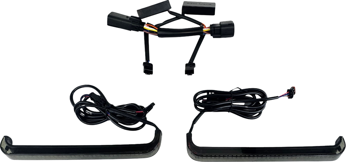 Custom Dynamics Run/Turn/Brake Light - LED - Low-Profile - SaddleBag