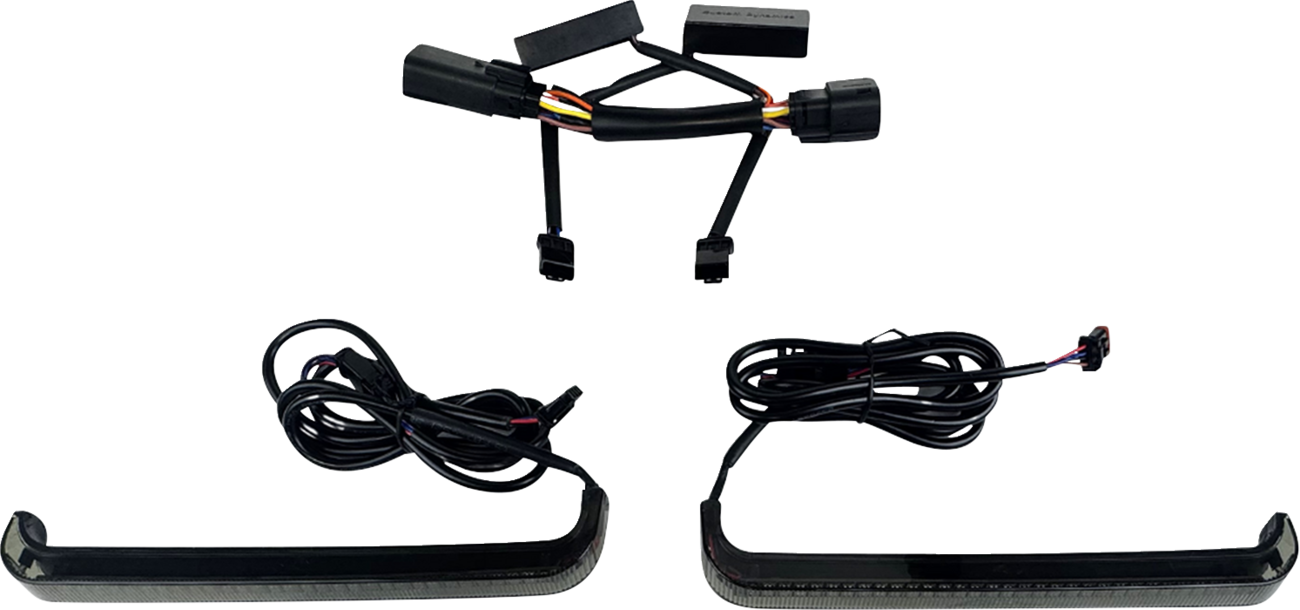 Custom Dynamics Run/Turn/Brake Light - LED - Low-Profile - SaddleBag