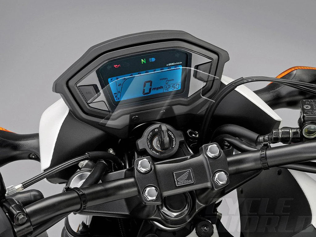 Shieldotron Honda CRF250L / Rally 2017+, CBR500R/F/X 2013+, MSX125 Grom Instrument Cluster Screen Protector