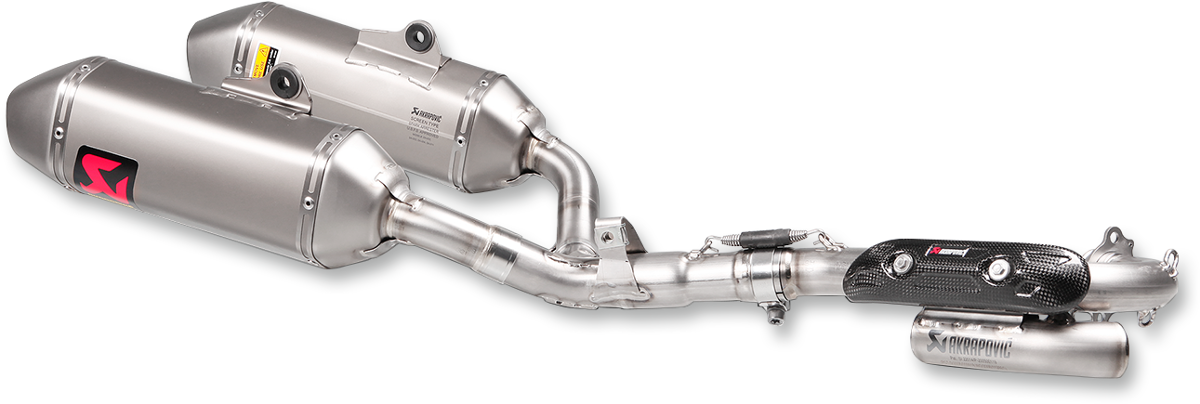 Akrapovic Race Exhaust - Stainless Steel/Titanium