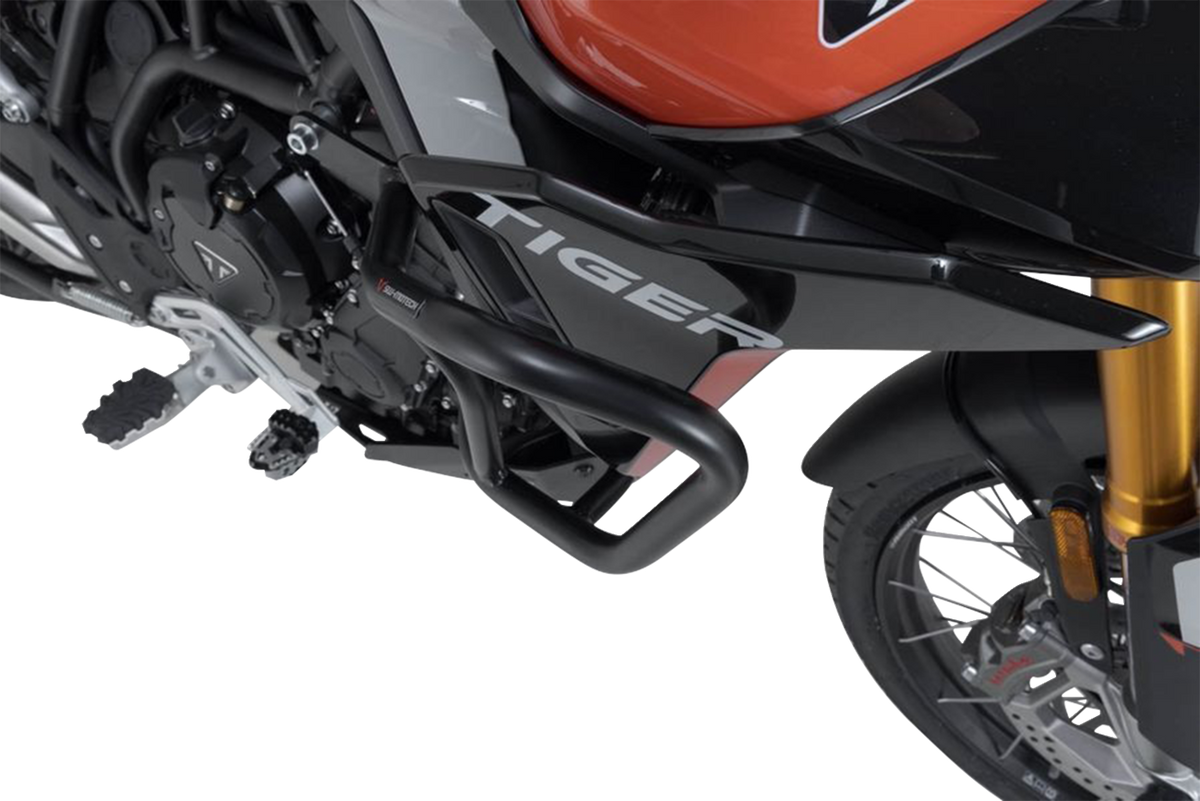 SW-Motech Crash Bar - Left/Right - Black - Triumph