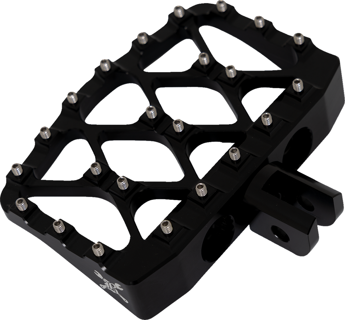 Burly Brand MX-Evolution Mini Floorboards - Black - FL/FX
