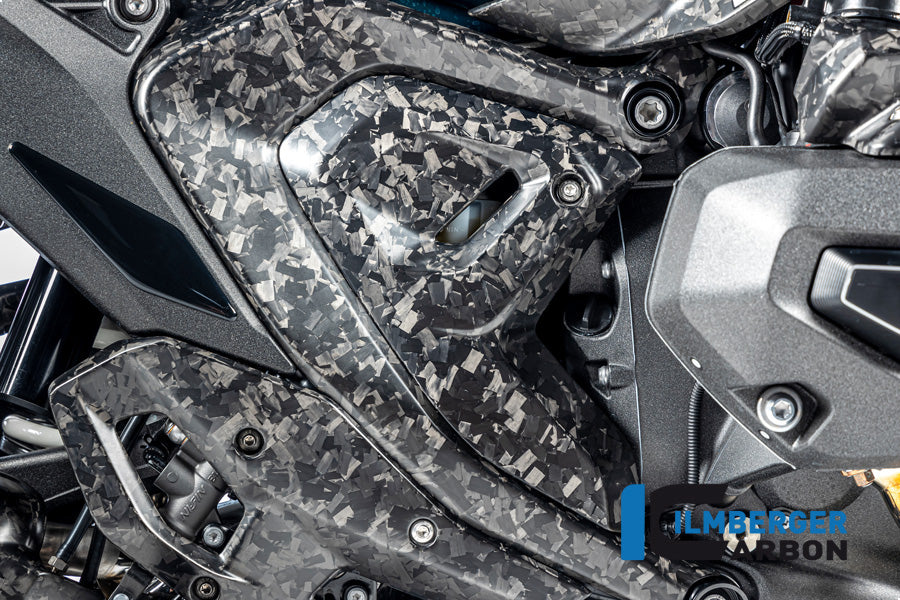Ilmberger Carbon Triangular Frame Cover Right BMW R 1300 GS - Matte / Forged