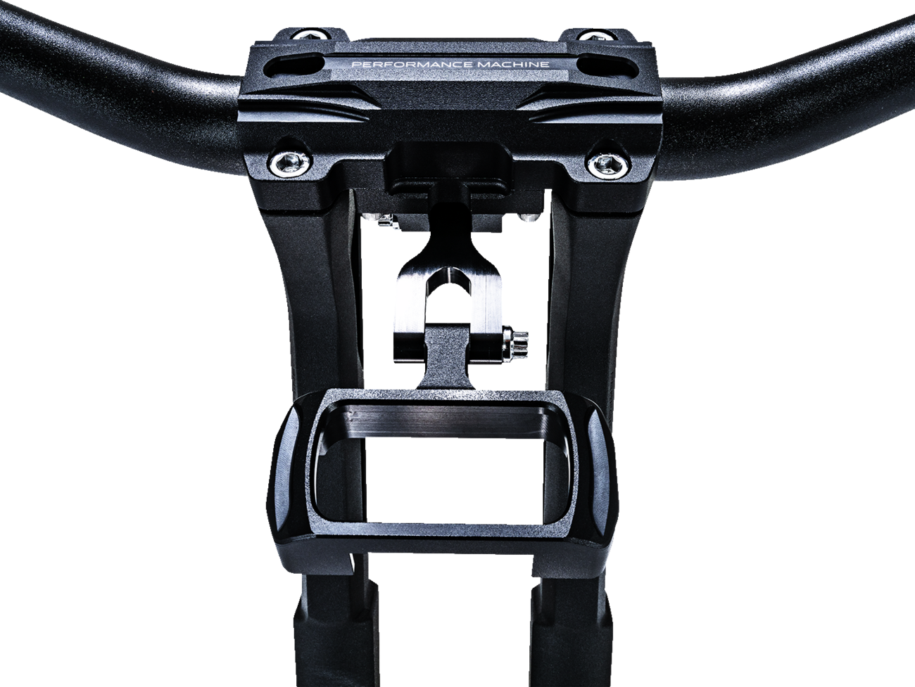 Performance Machine (PM) Gauge Relocation Kit - Black Ops® - Softail