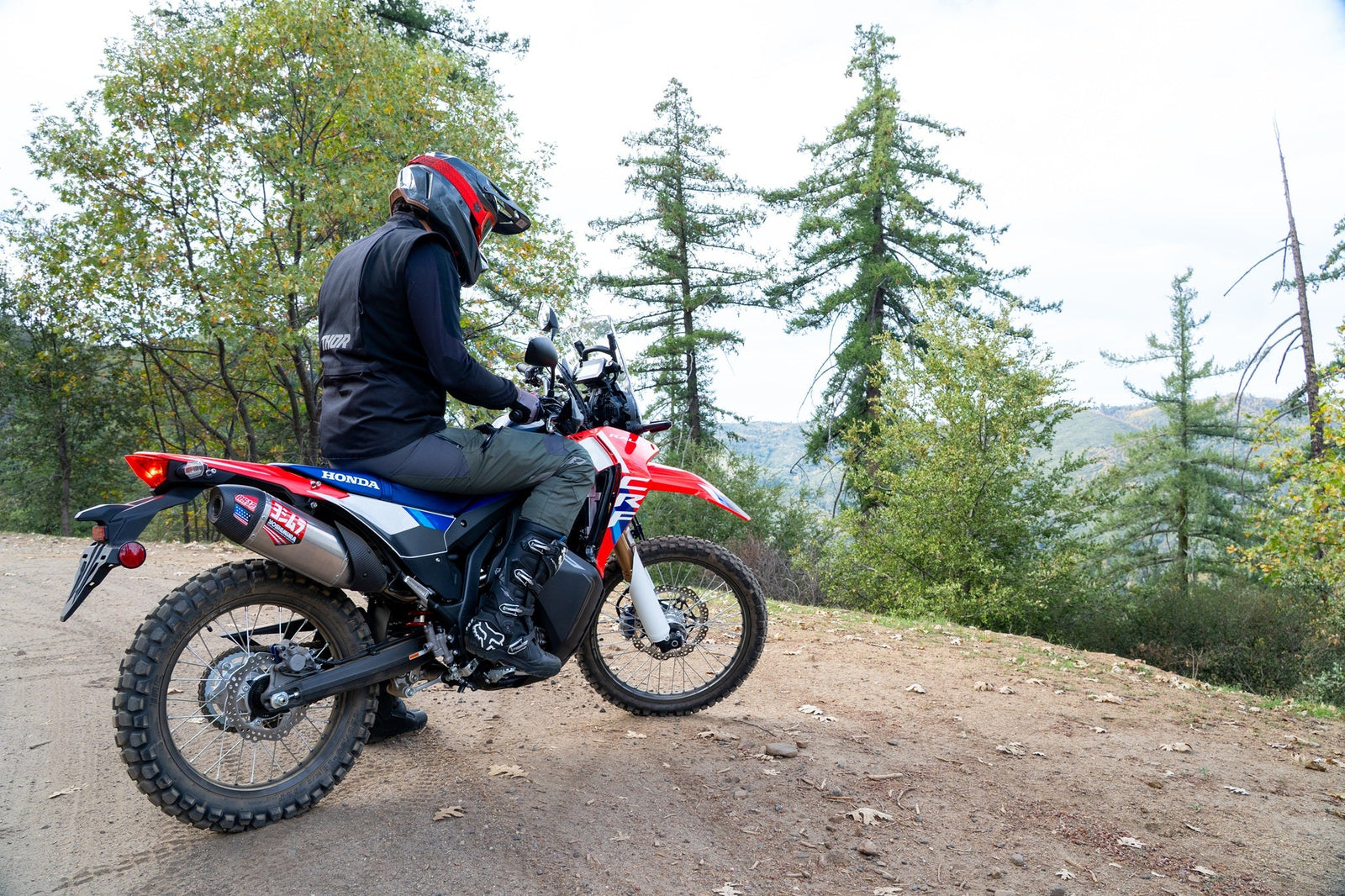 Yoshimura CRF300L/Rally 21-26 Race RS-12 Stainless Full Exhaust, W/ Stainless Muffler