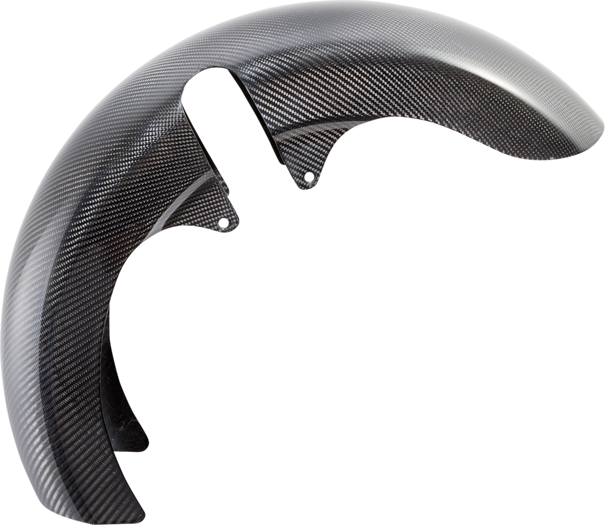 Arlen NESS Front Fender - Fat Wrapper - 18" - Carbon Fiber - FLT '24-'25