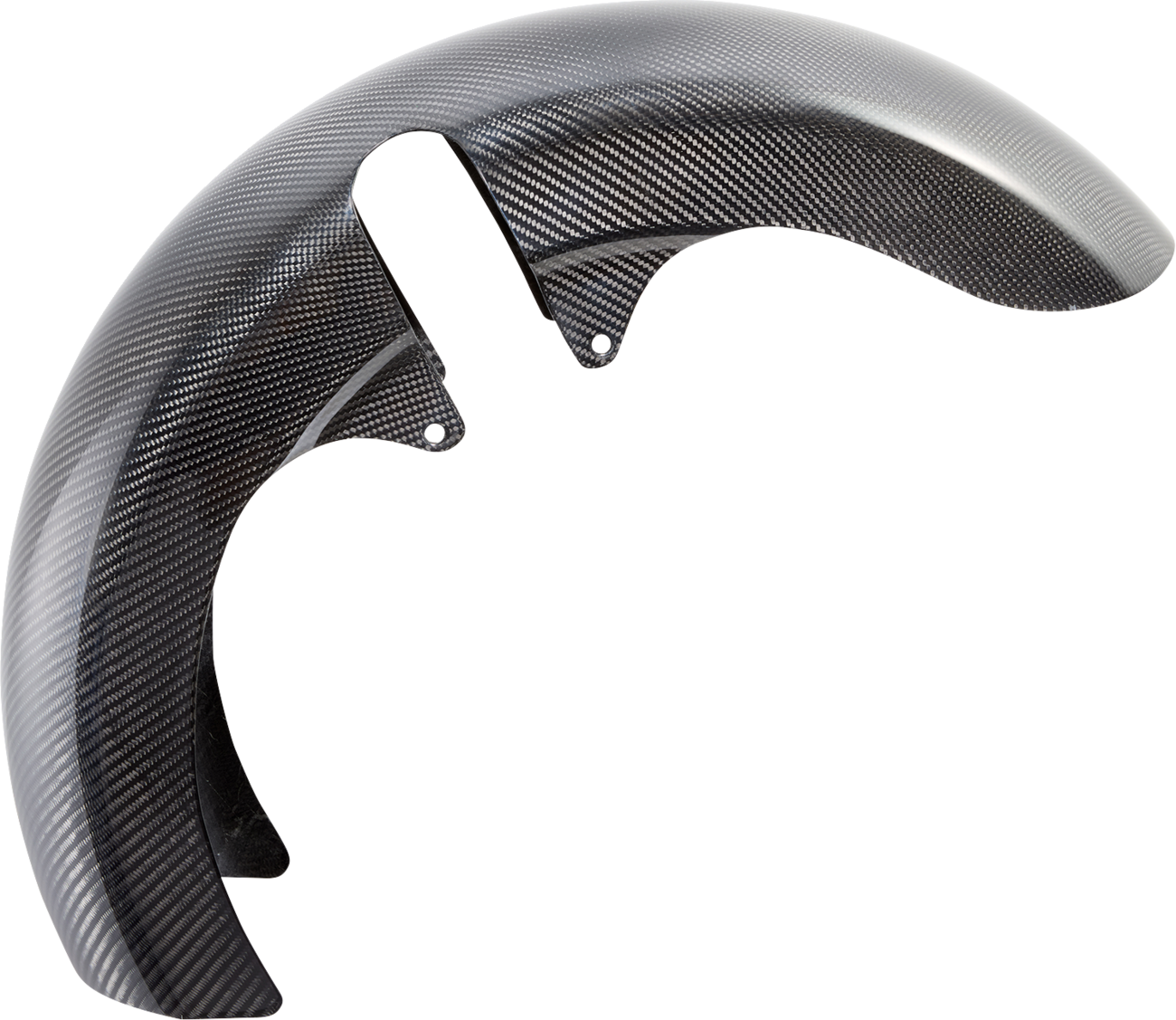 Arlen NESS Front Fender - Fat Wrapper - 18" - Carbon Fiber - FLT '24-'25
