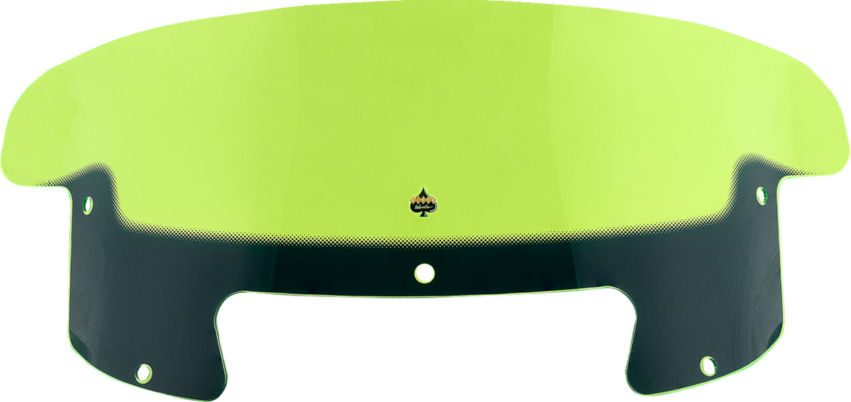 Klock Werks Ice Flare® Windshield - 8" - Green Ice - '20-'25 Indian