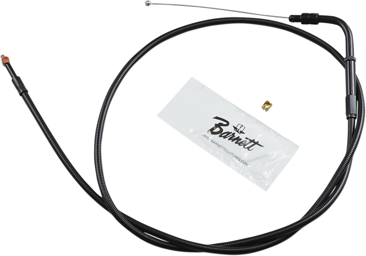 Barnett Stealth Series Throttle Cable - +6" - '00-'15 Softail