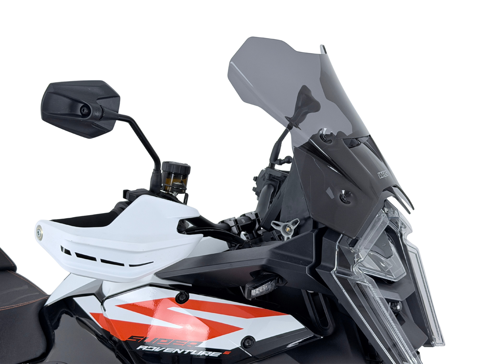 WRS Dark Smoke Touring Windscreen