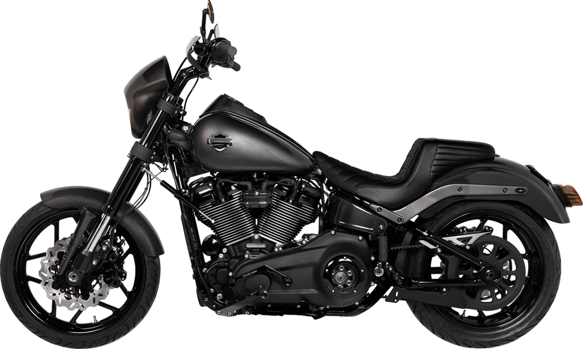 Saddlemen Rear Fender - Carbon Fiber/Gloss - FXLR/S/ST