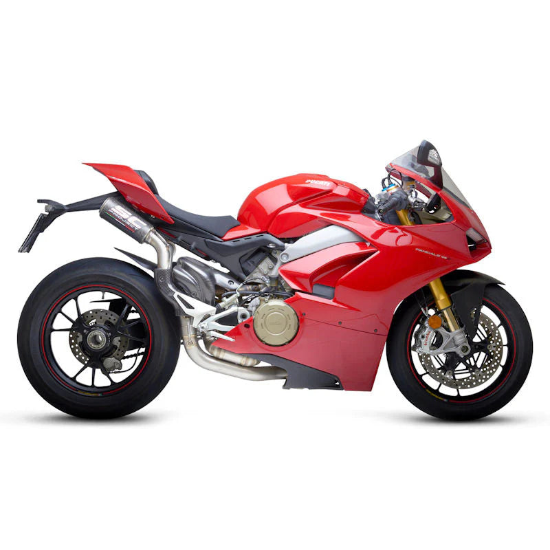 SC Project Titanium Undertail Slip-On Exhaust For Panigale V4 V4S V4R