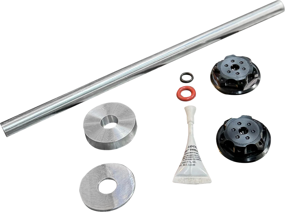 Paul Yaffe Bagger Nation Standard Turret Front Axle Cover Kit For Y-Axle Rod
