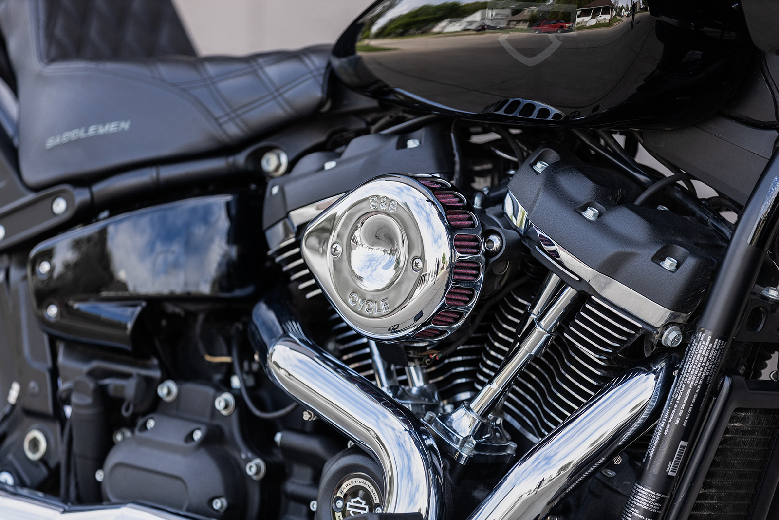 S&S Cycle Stealth Air Cleaner Cover