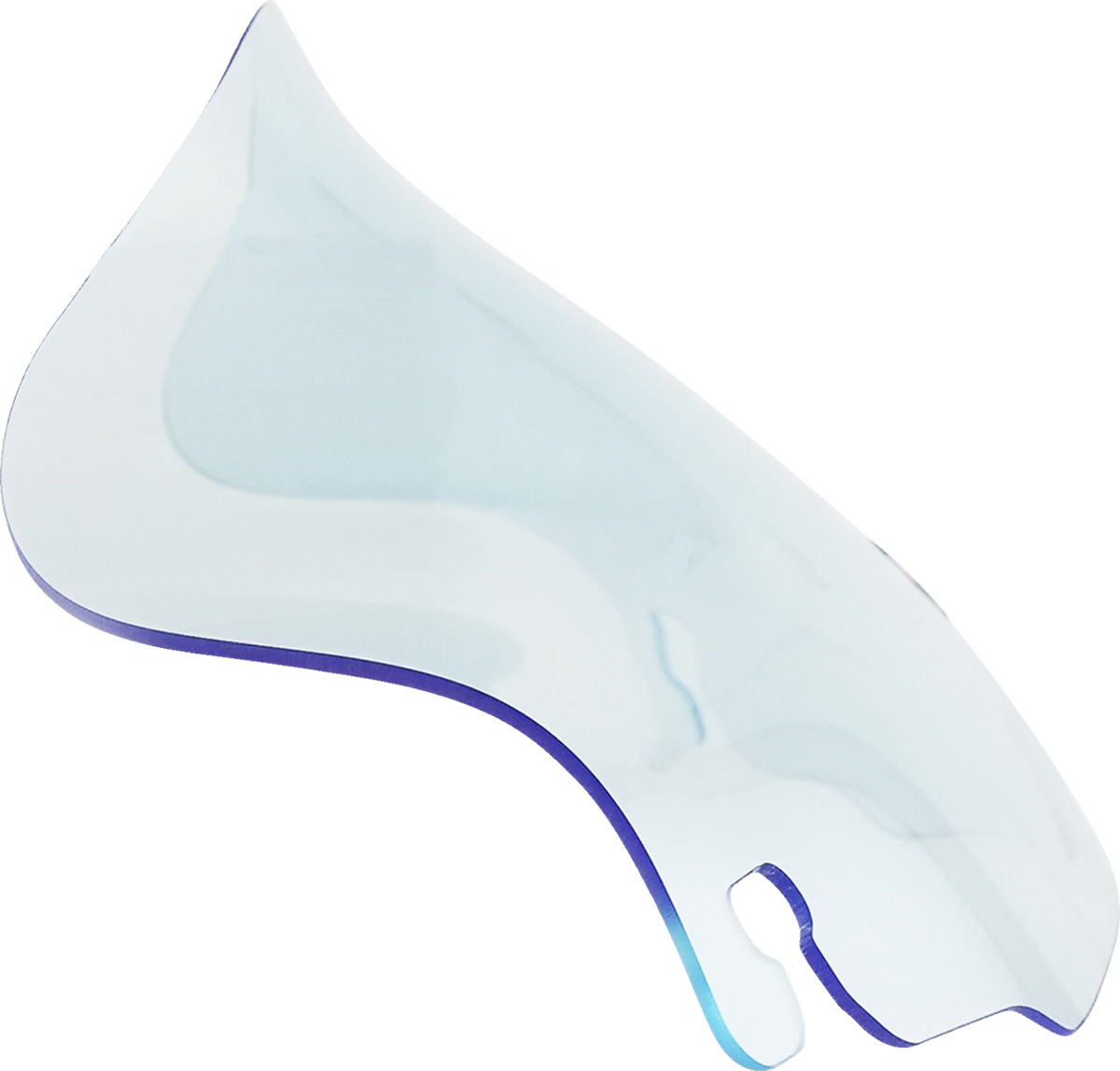 Klock Werks Ice Flare® Windshield - 6.5" - Blue Ice - '96-'13 FLHT/FLHX