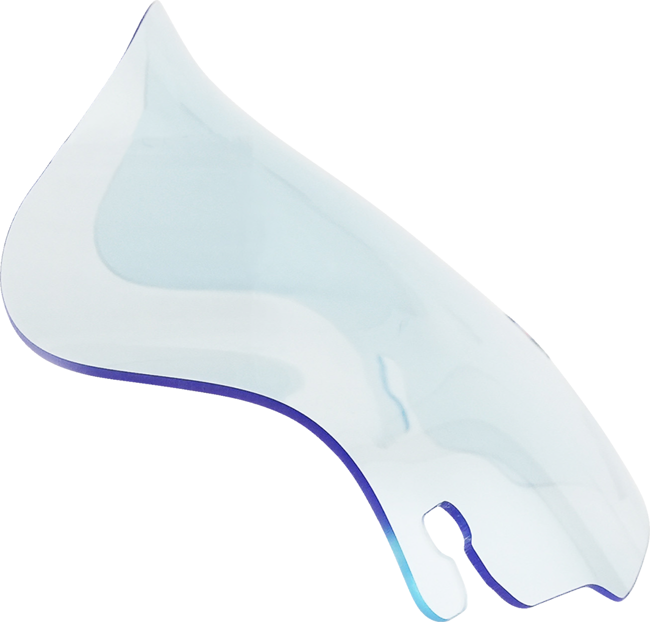 Klock Werks Ice Flare® Windshield - 6.5" - Blue Ice - '96-'13 FLHT/FLHX