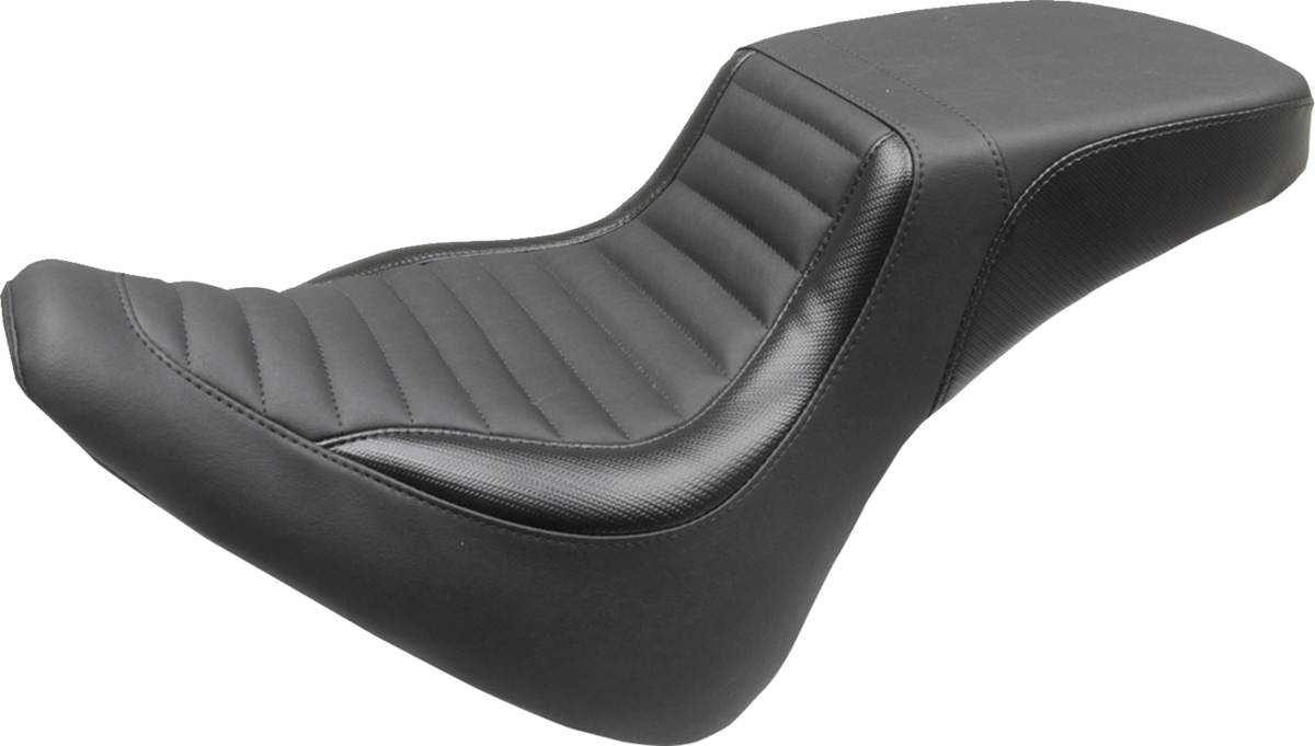 Mustang Squareback Seat - Black - Tuck-N-Roll - Breakout '18-'21
