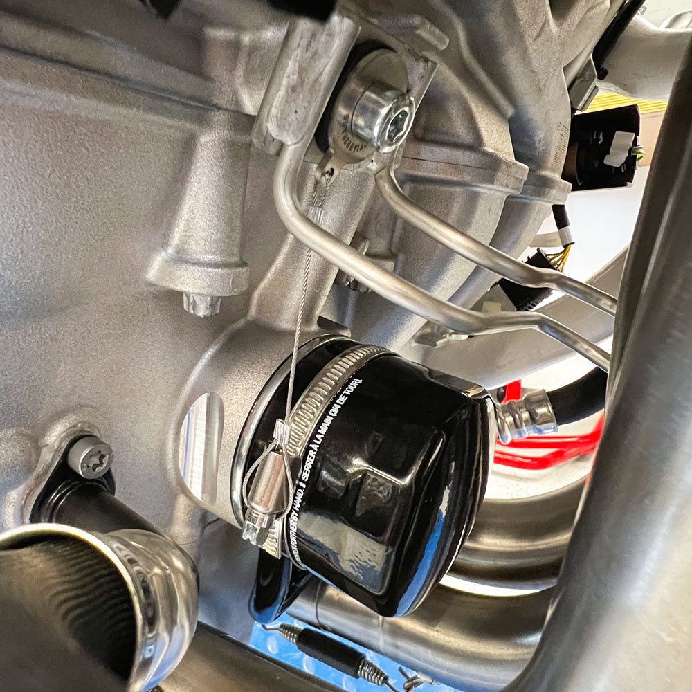 Oil filter locking kit, complete