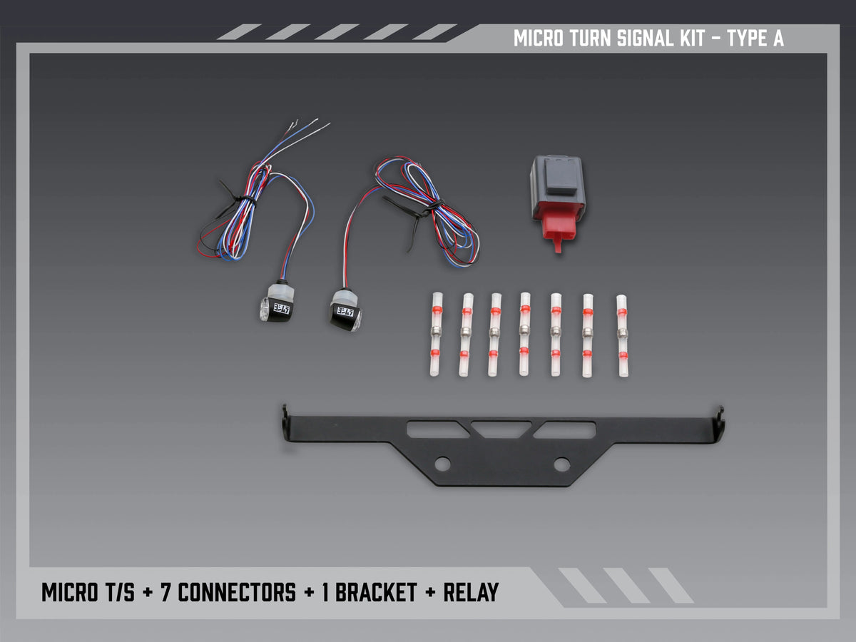 Yoshimura Type a Micro Signal Kit For V2 Fender Eliminators
