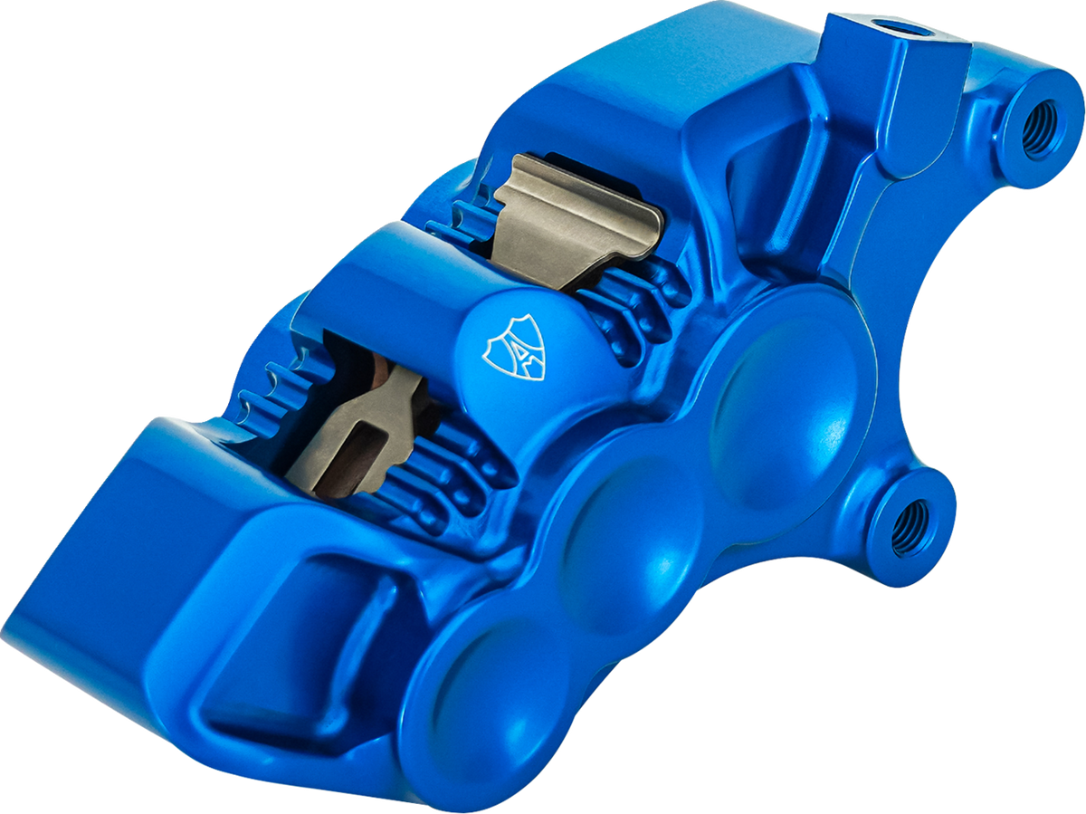 Arlen NESS Monoblock Axial Brake Caliper - 14" - Right - Blue