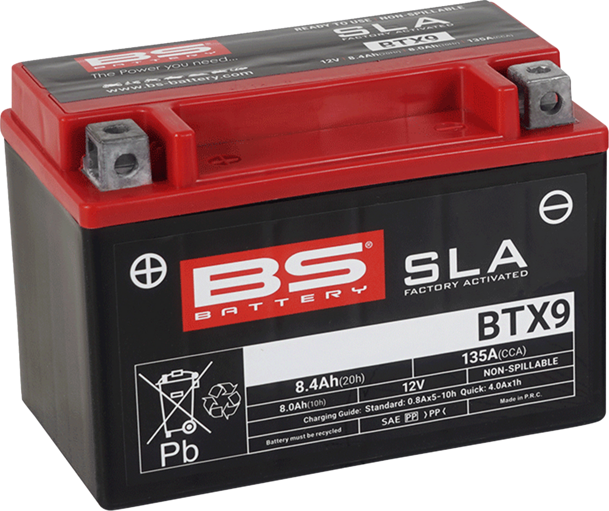 BS Battery Battery - BTX9 (YTX)