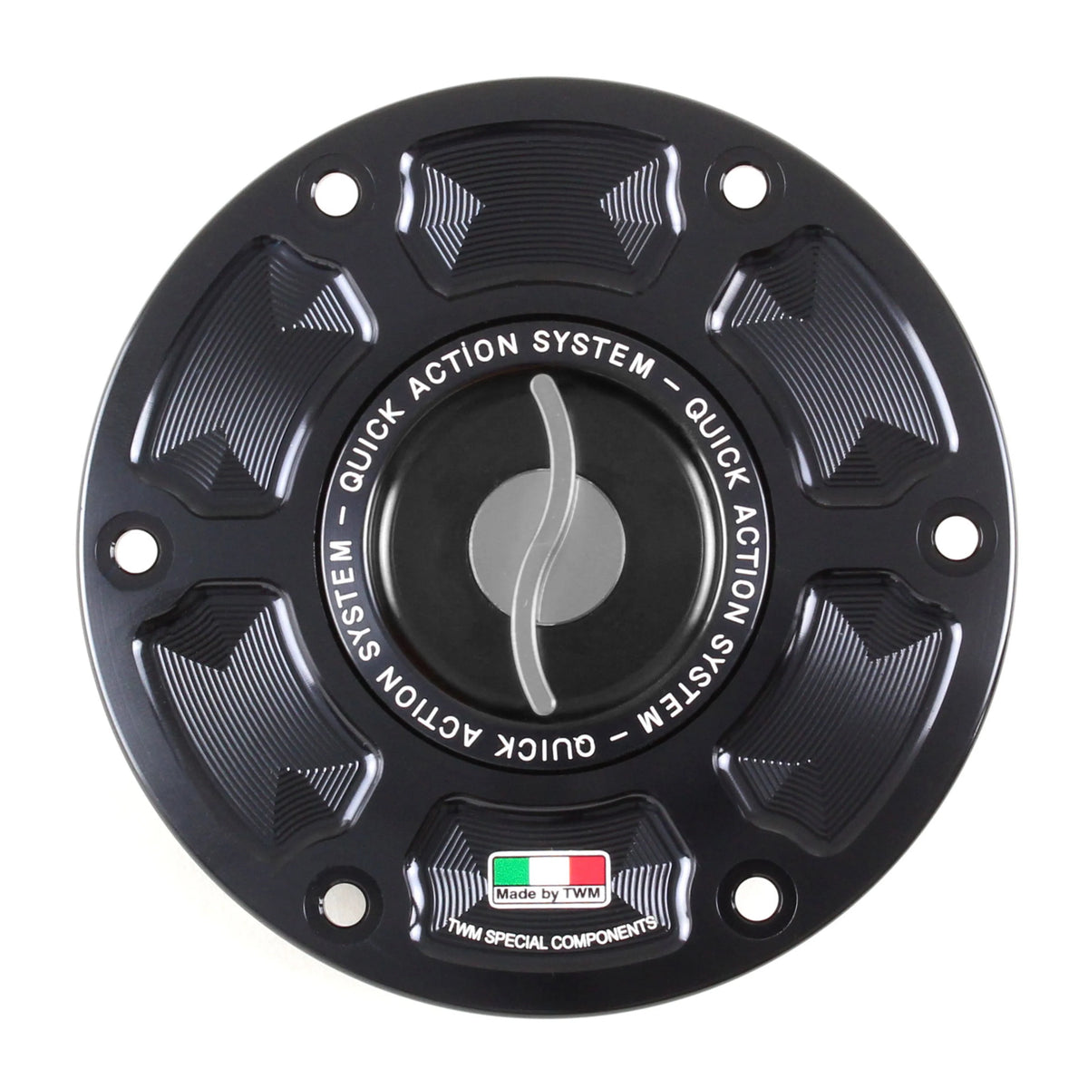 TWM Quick Action CNC Aluminum Gas Cap For Ducati - TDPR.08