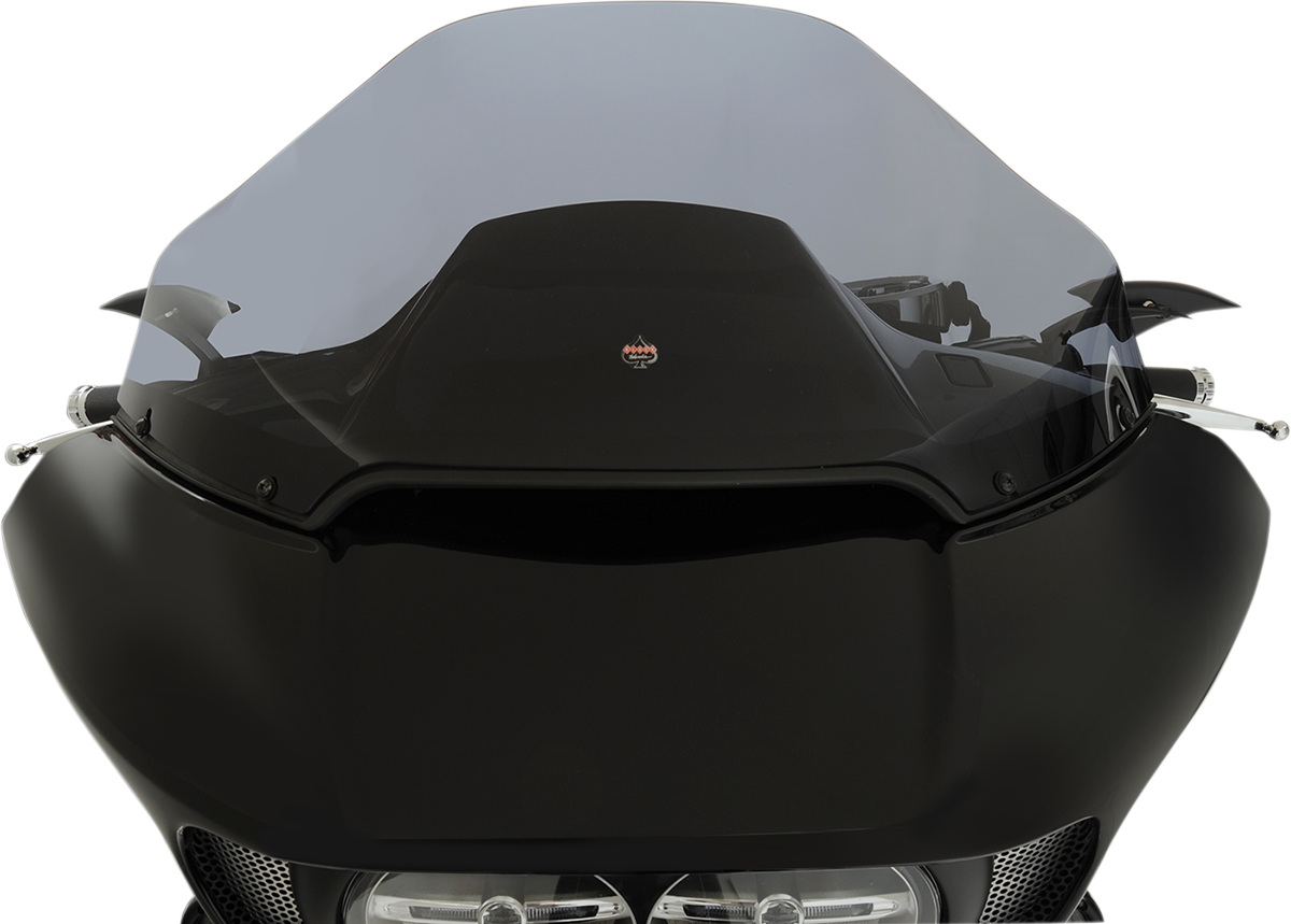 Klock Werks Sport Flare® Windshield - 14" - Dark Smoke - '15-'25 FLTR