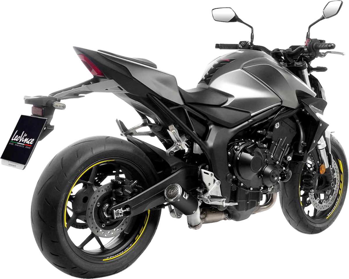 LeoVince LV Corsa S Black Edition Slip-On Muffler - Honda CB 1000 Hornet