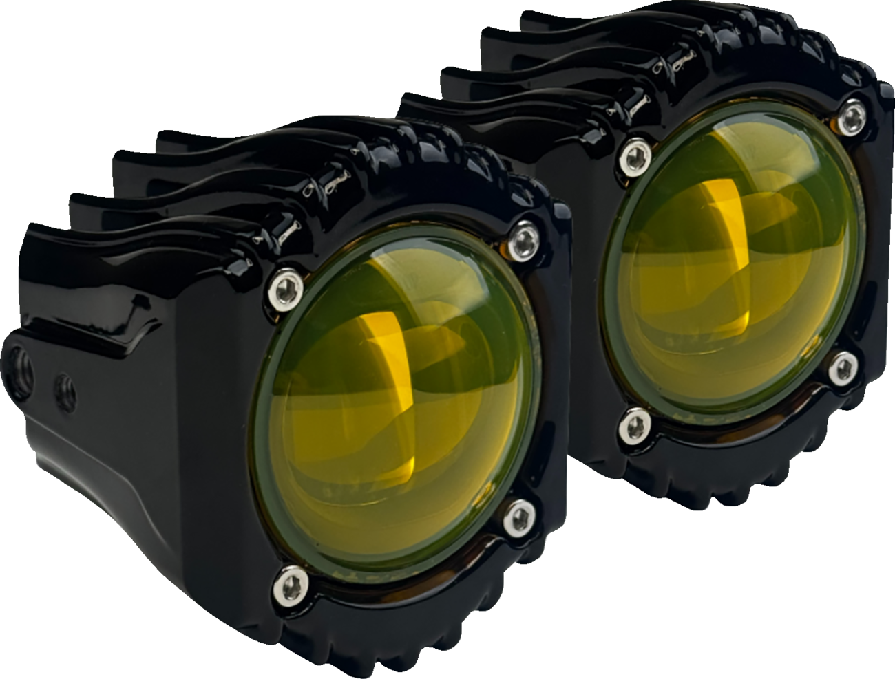 Custom Dynamics Fog Lights Shark Demon® - High Performance LED - Yellow