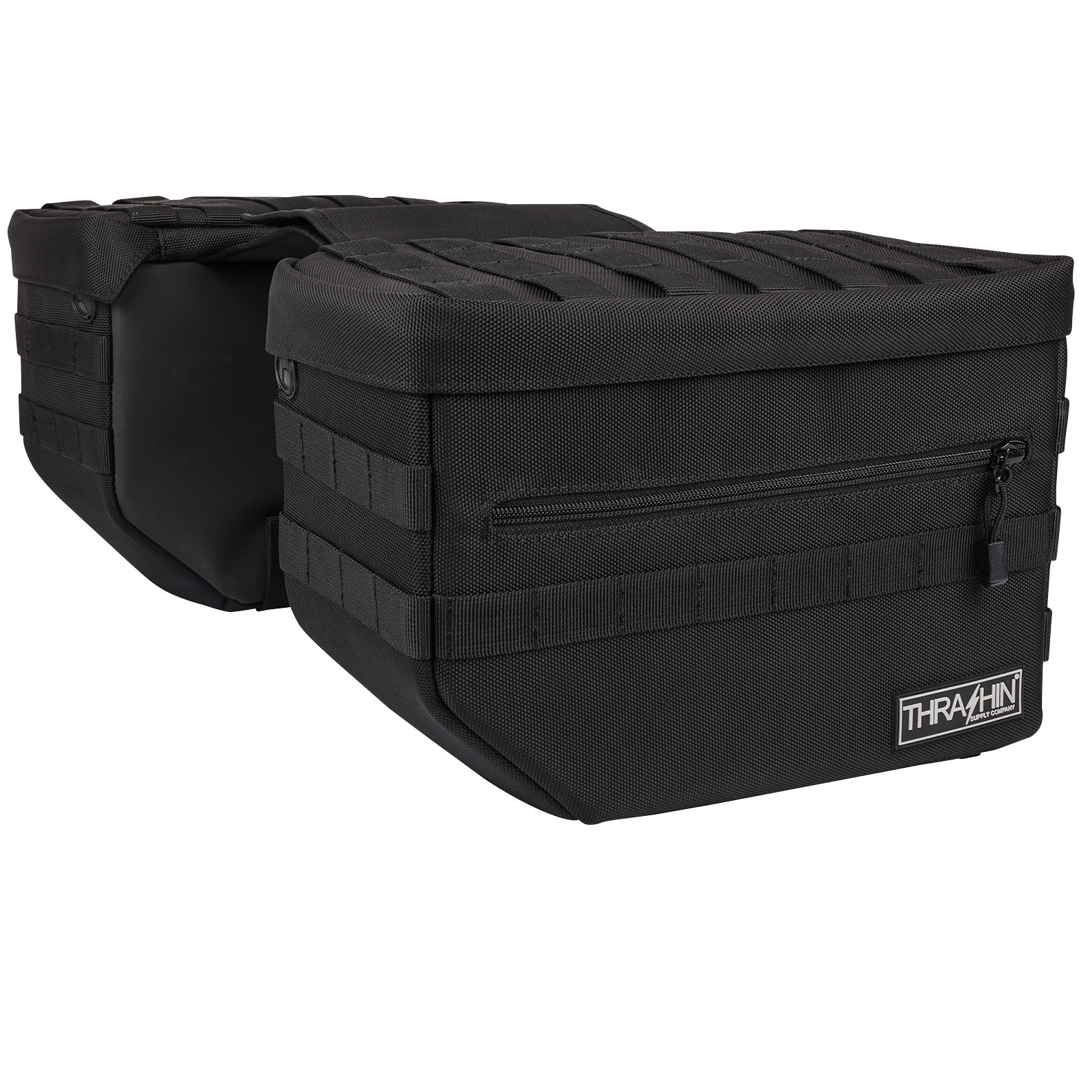 Thrashin Supply CO. Escape Saddlebags - Black