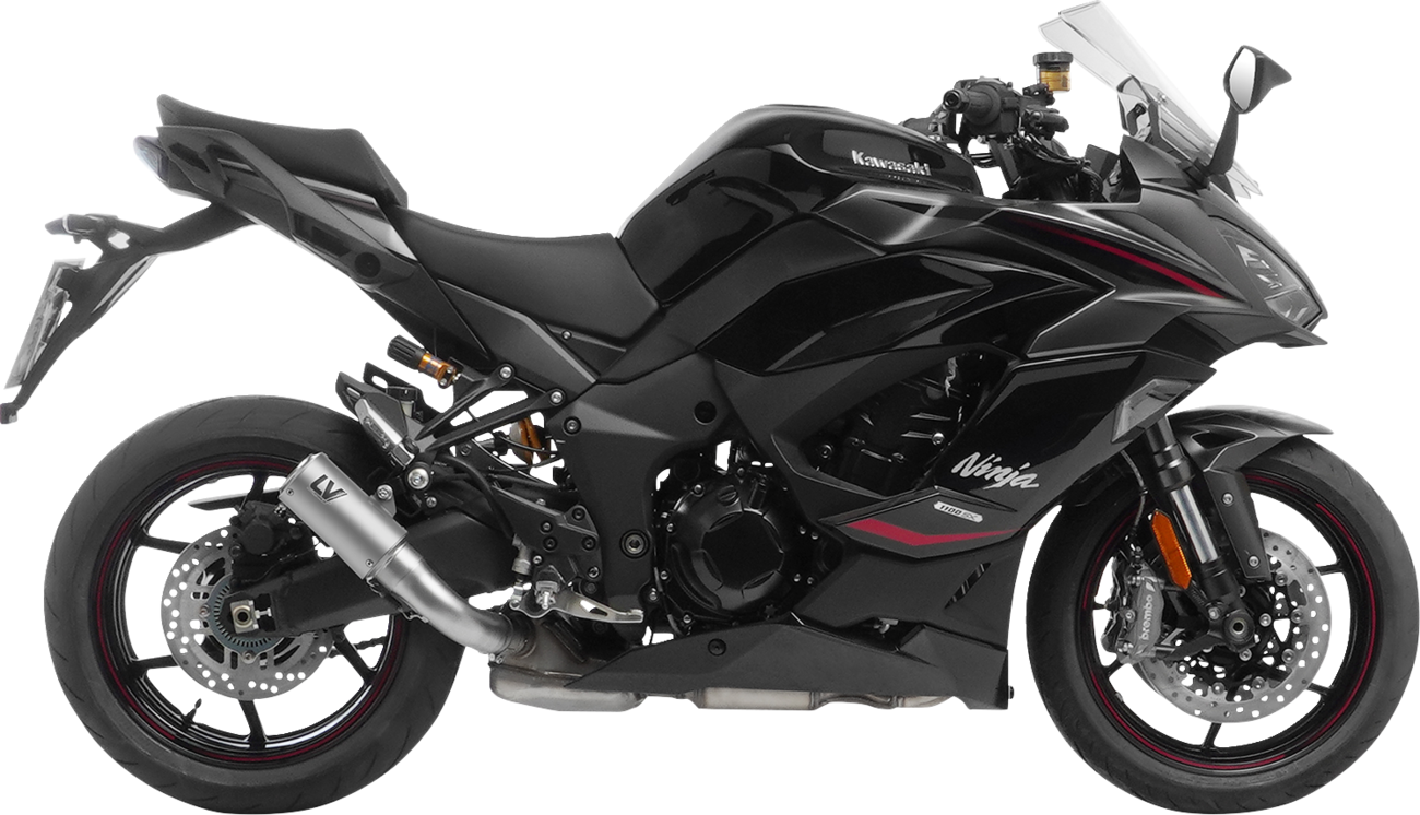 LeoVince LV-Corsa Slip-On Muffler - Titanium - Ninja1000/Z1100