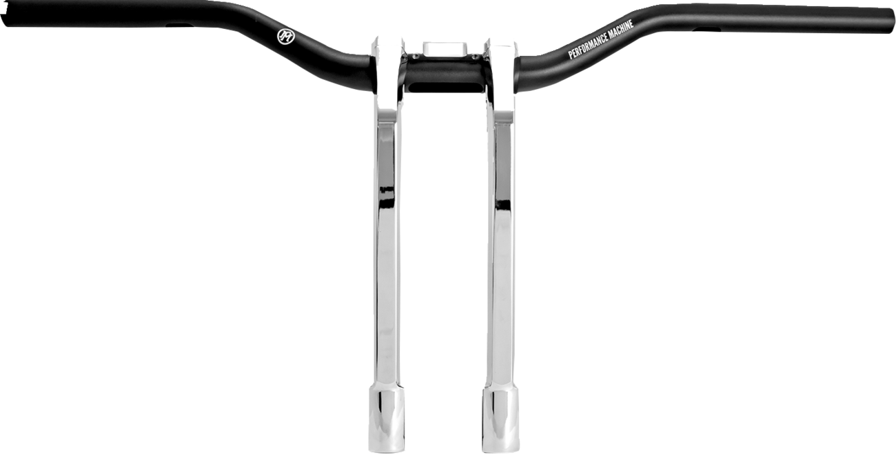 Performance Machine (PM) Phatbar & Riser Kit - Internal Wiring - 11-1/2" - Chrome