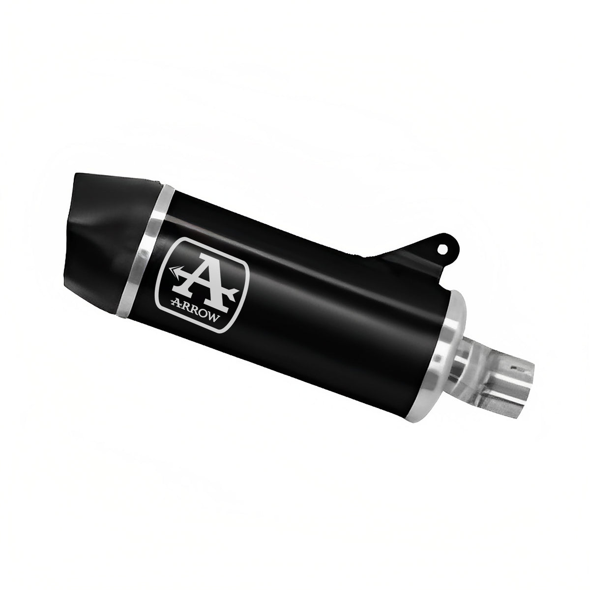 Arrow 71946AKN Indy Race Aluminium Dark Slip On With Carbon End Cap