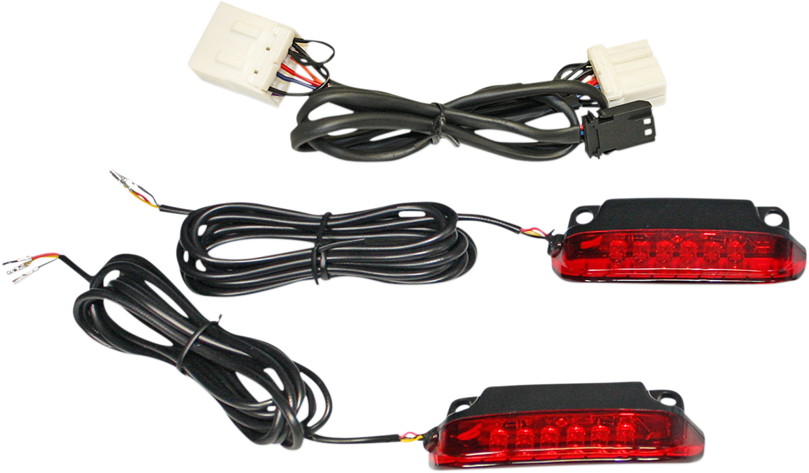 Custom Dynamics Luggage Rack Light Bar - Red