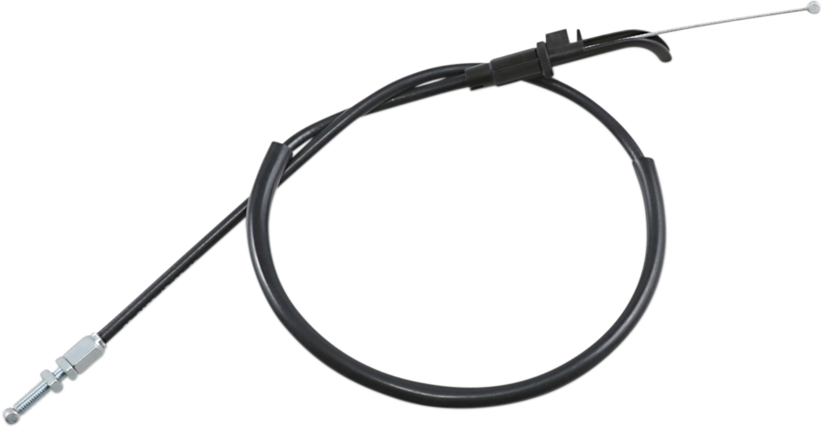 Motion Pro Black Vinyl Throttle Cable - Pull - '86-'07 Ninja 250