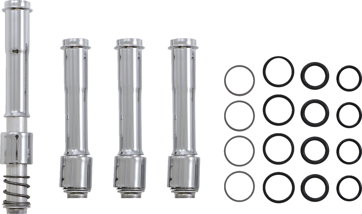 S&S Cycle Pushrod Cover Kit - Chrome - Twin Cam | M8