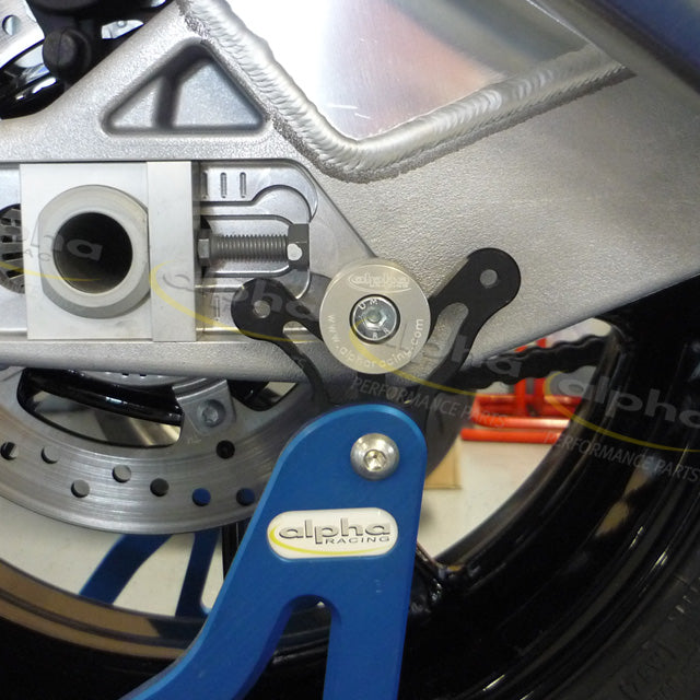 Fixing socket kit swingarm, silver