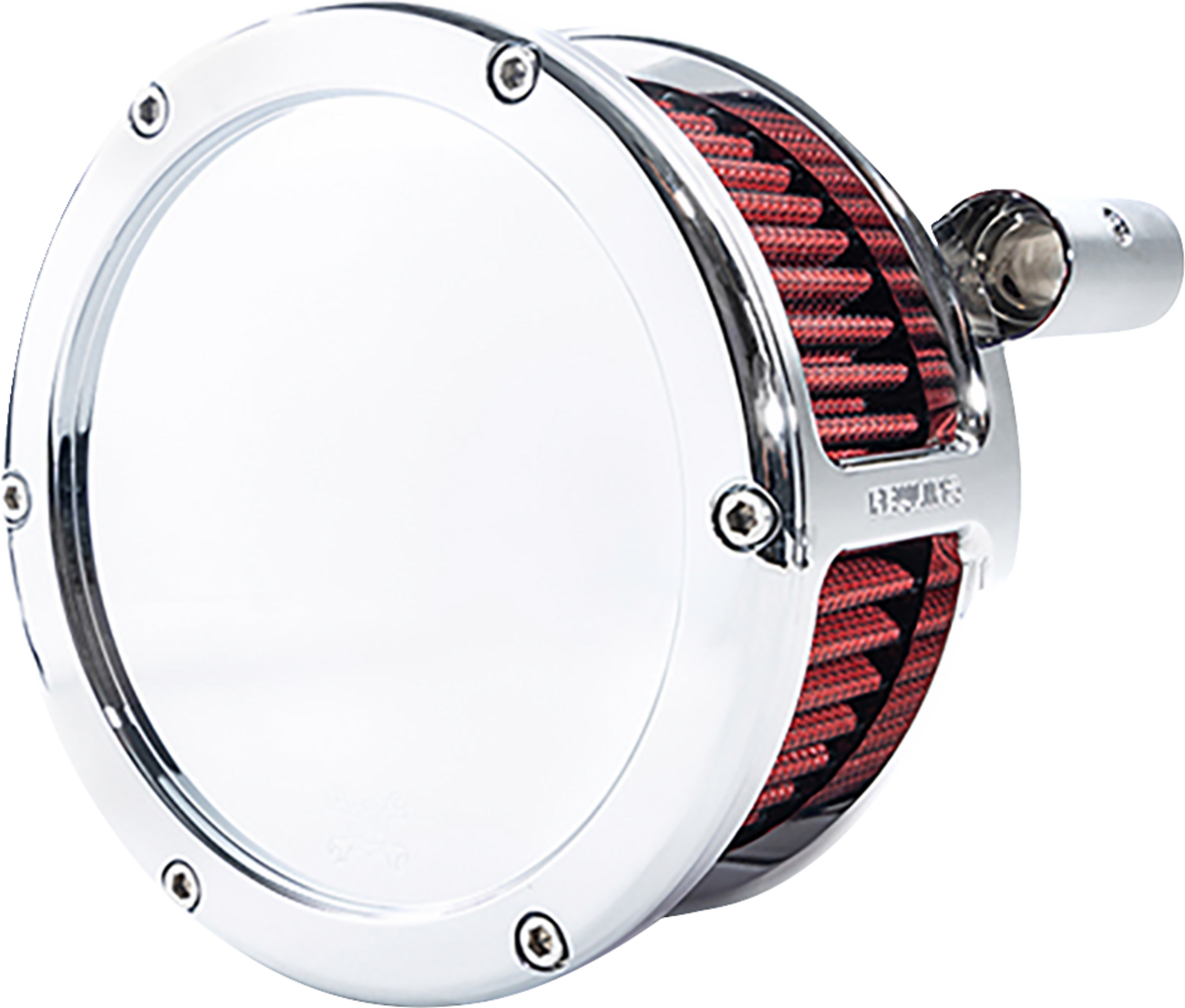 Feuling Parts BA Air Cleaner Kit - Chrome With Red Filter - Twin Cam