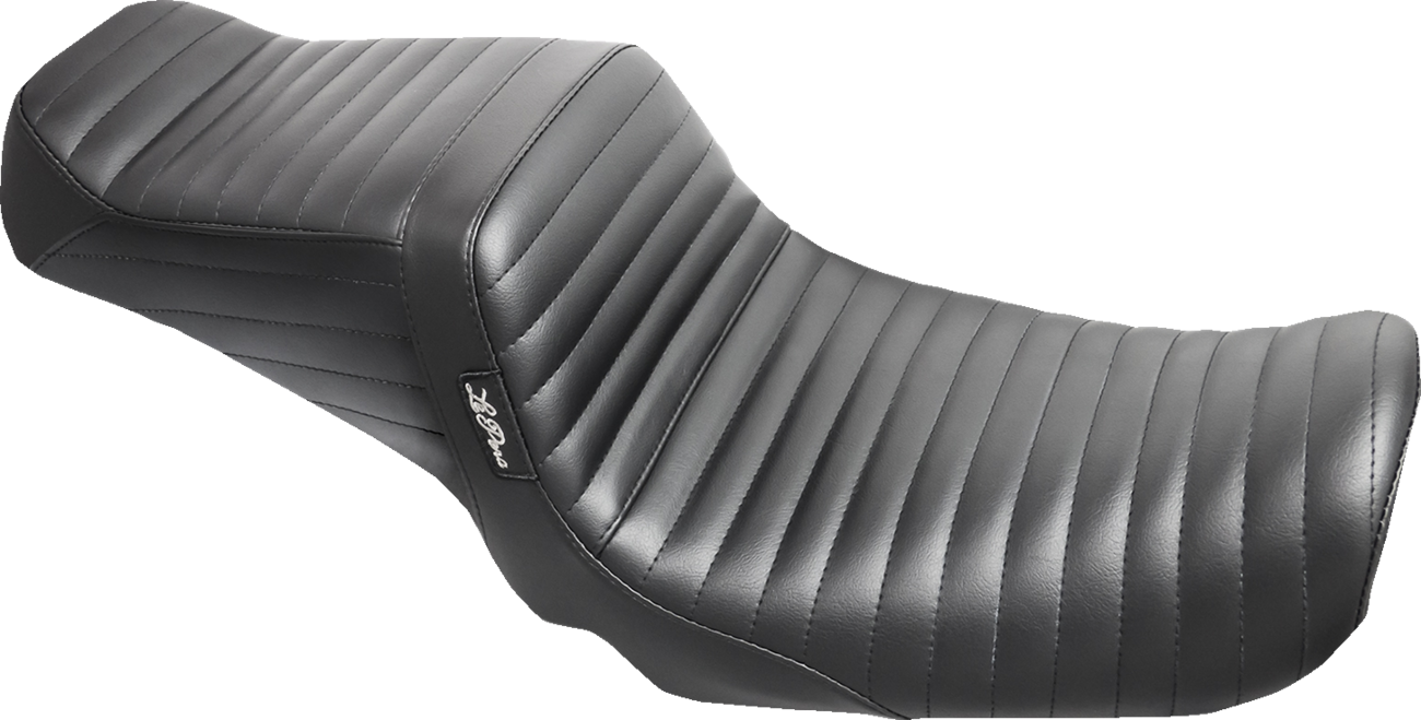 Le Pera Tailwhip Seat - Pleated - Black - FXD '04-'05