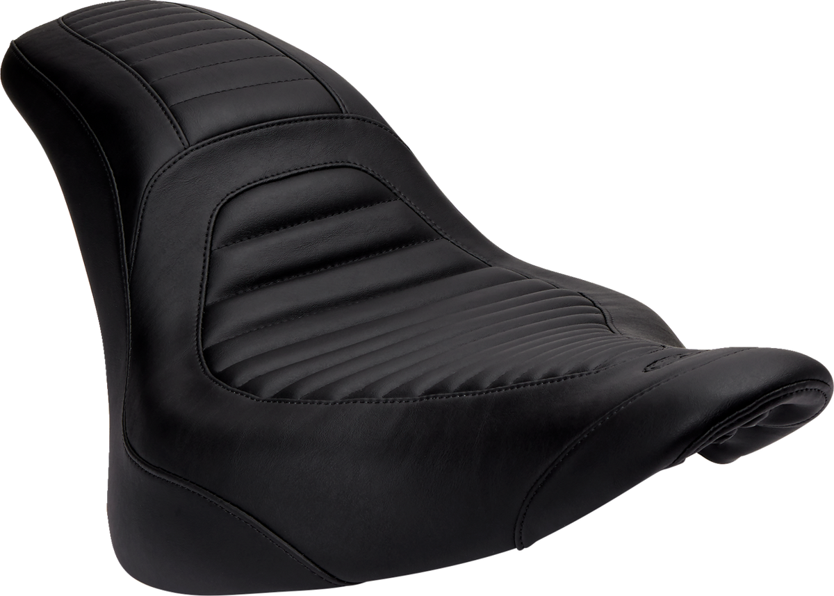 Mustang Seat - Tripper™ Fastback - Front Tuck-N-Roll - Black - FXSB