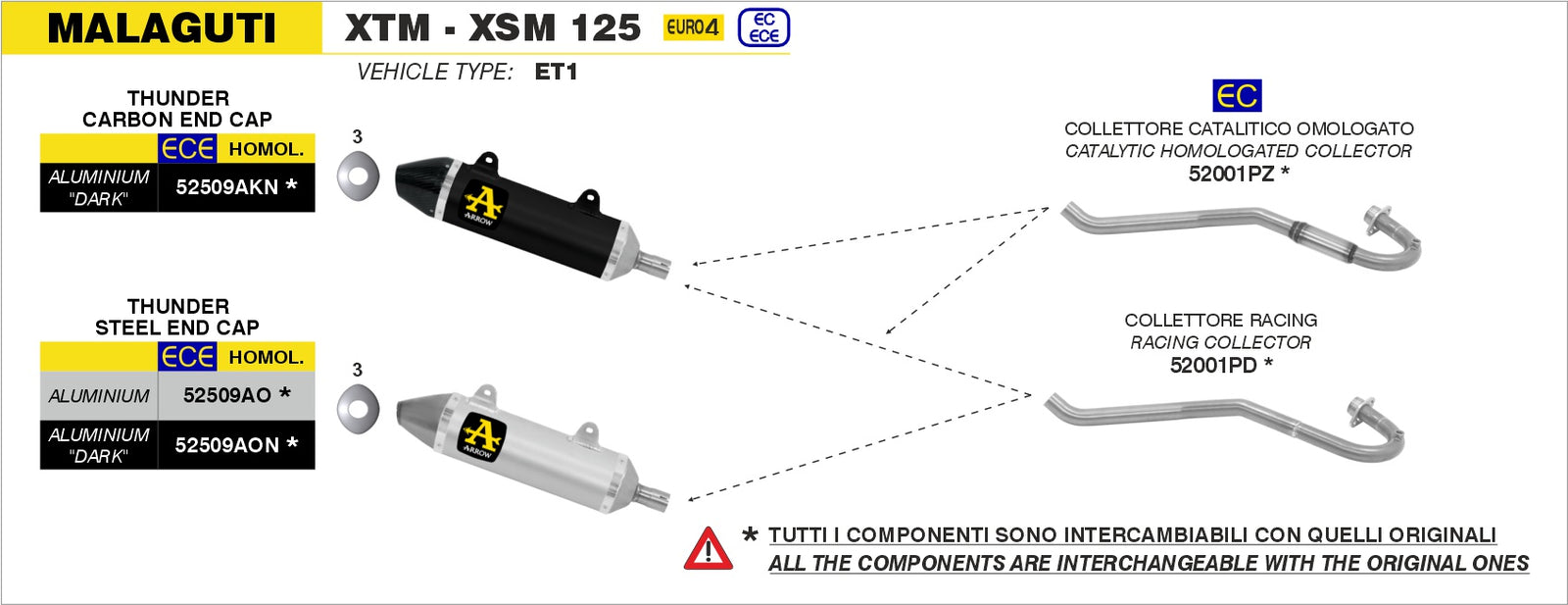 52001PD Racing Header