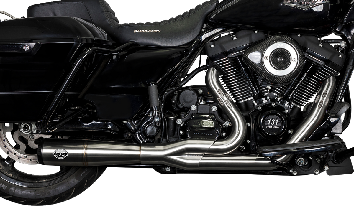 S&S Cycle 2-Into-1 Diamondback Exhaust System
