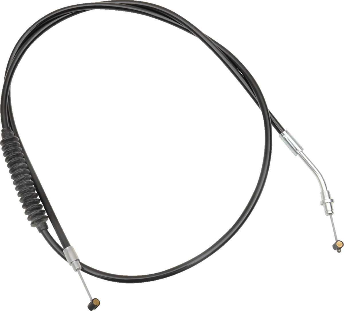 Barnett Black Vinyl Clutch Cable - +6" - Indian