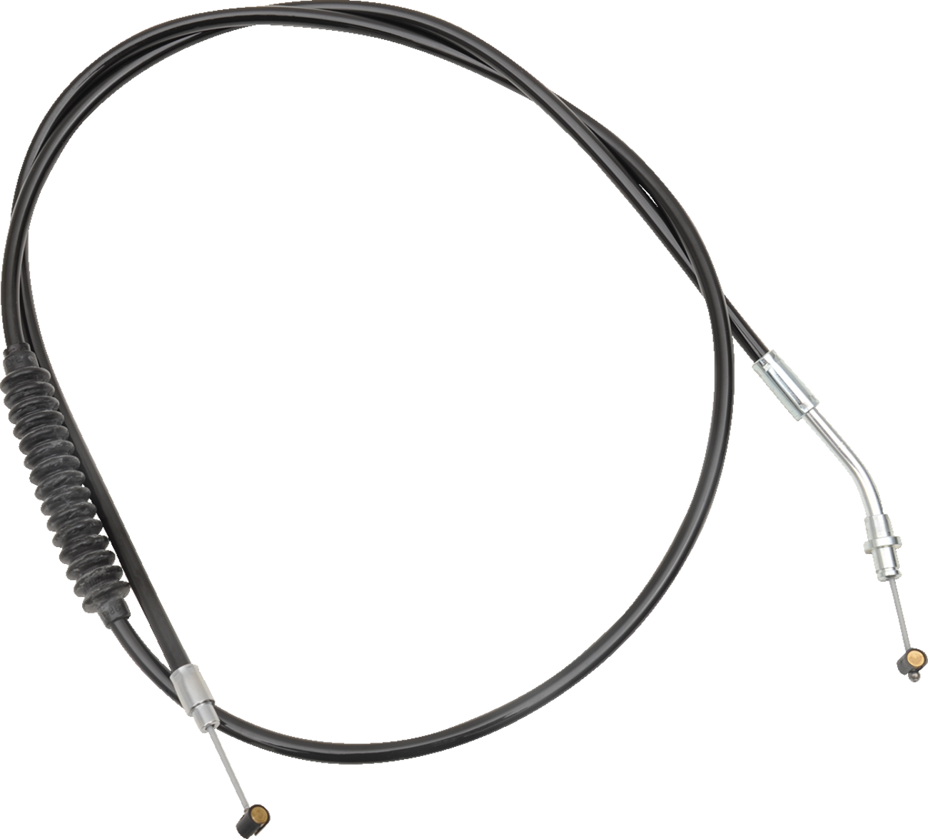 Barnett Black Vinyl Clutch Cable - +6" - Indian