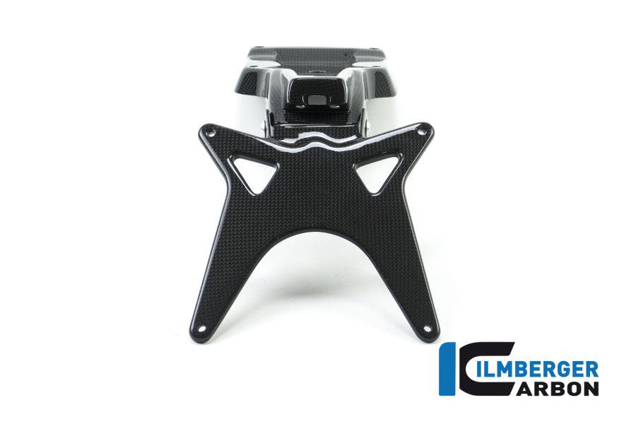 Ilmberger Carbon Upper License Plate Holder Ducati Scrambler 2016 - Gloss