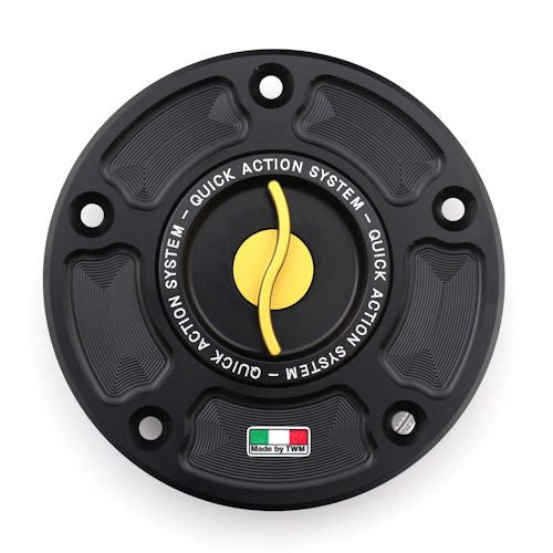 TWM SC - TWM Quick Action CNC Aluminum Gas Cap for Suzuki - TSPR