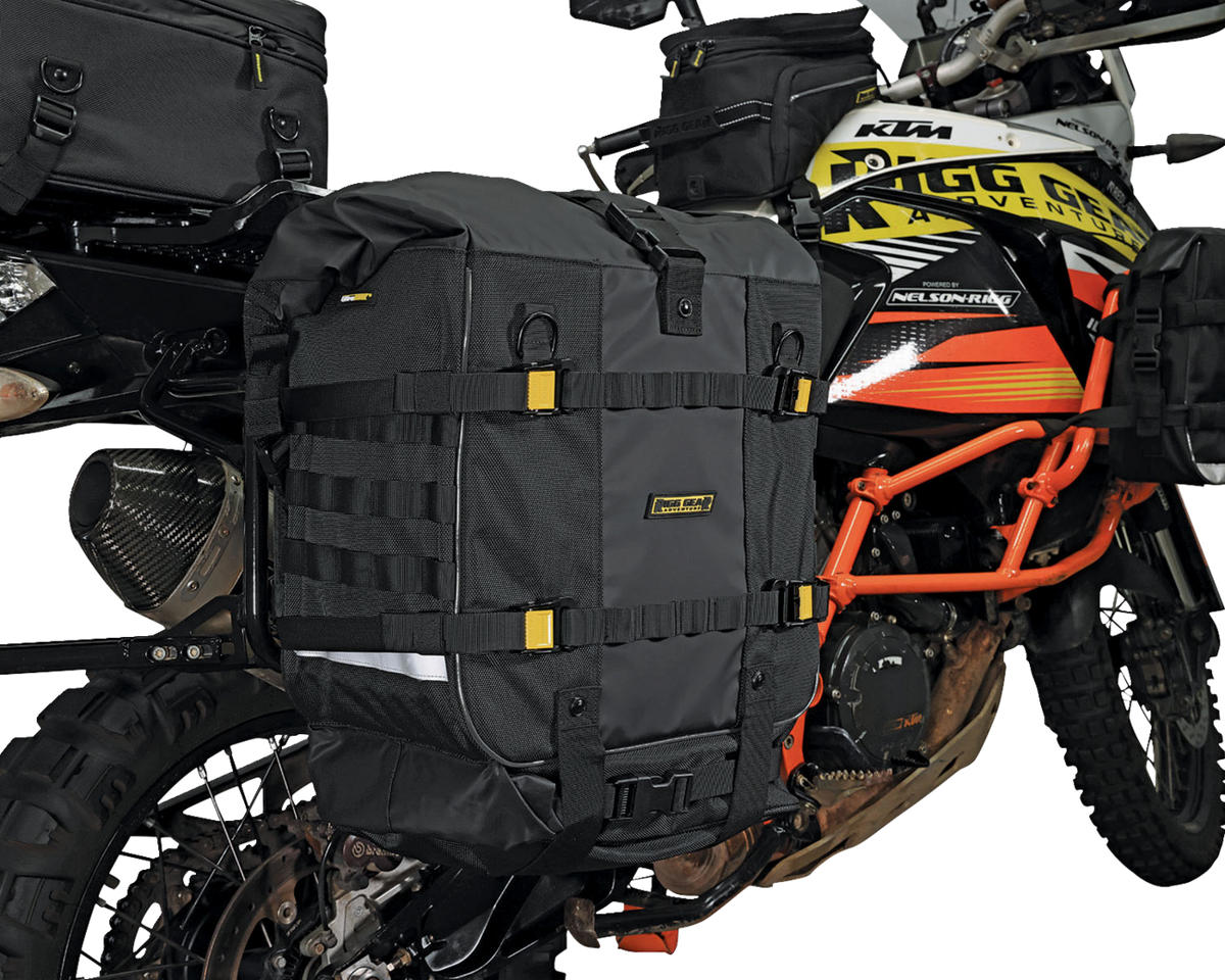 Nelson RIGG Trails End Adventure Saddlebags - Black