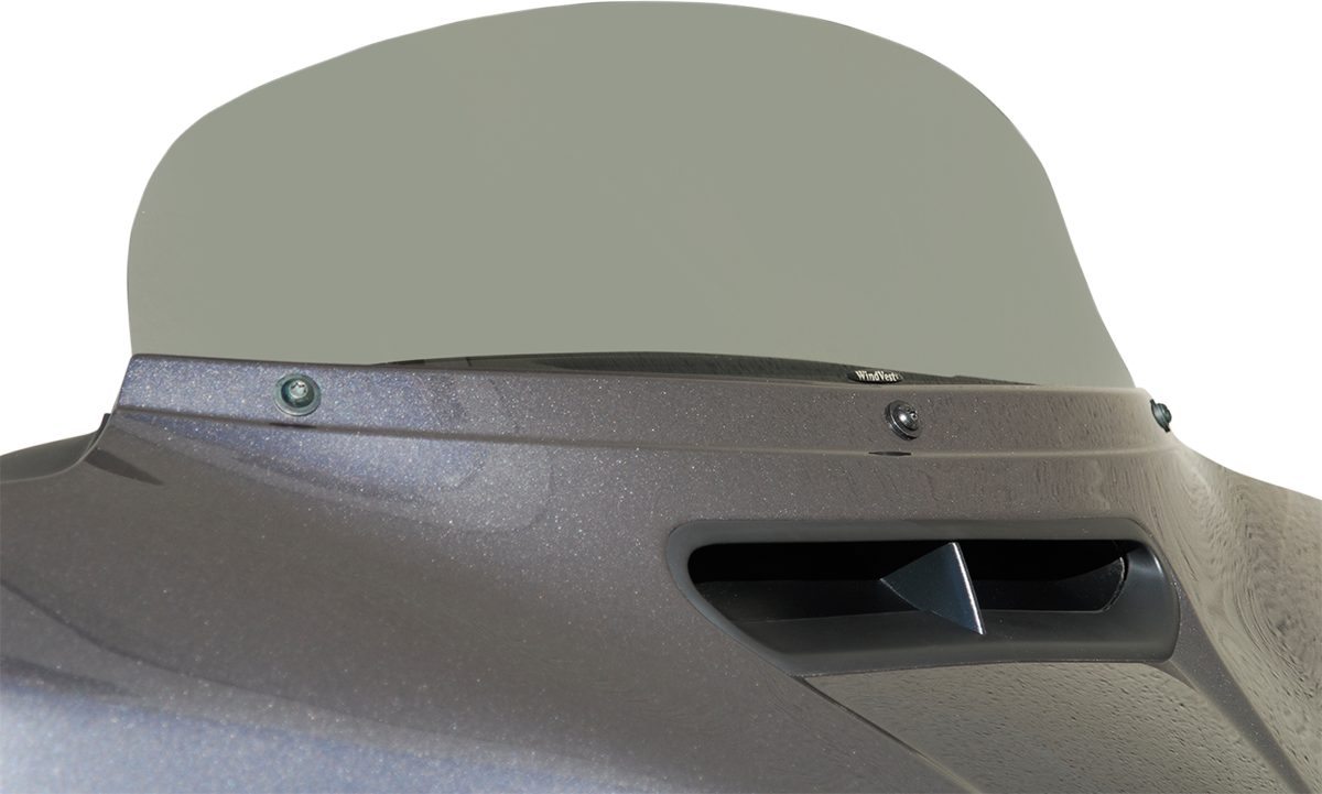 Wind Vest Windshield - 6" - Dark Smoke